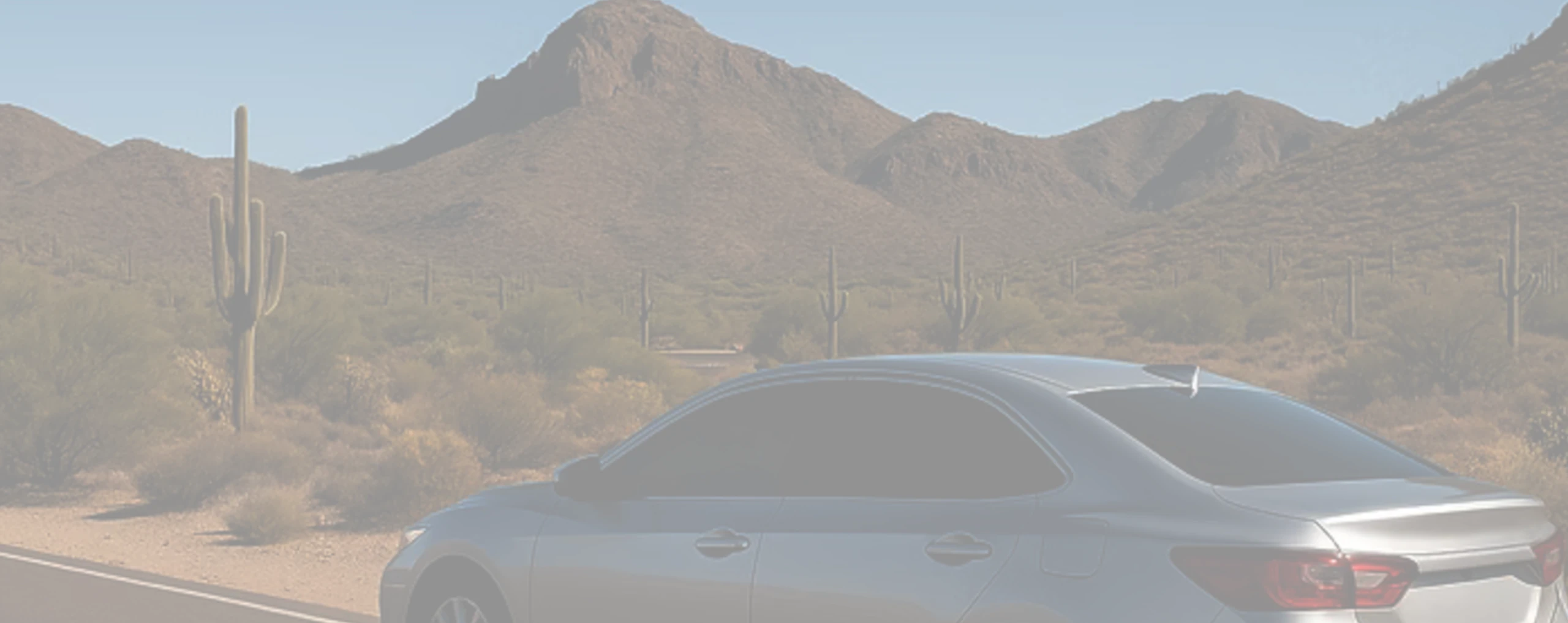 a tinted vehicle in cave creek