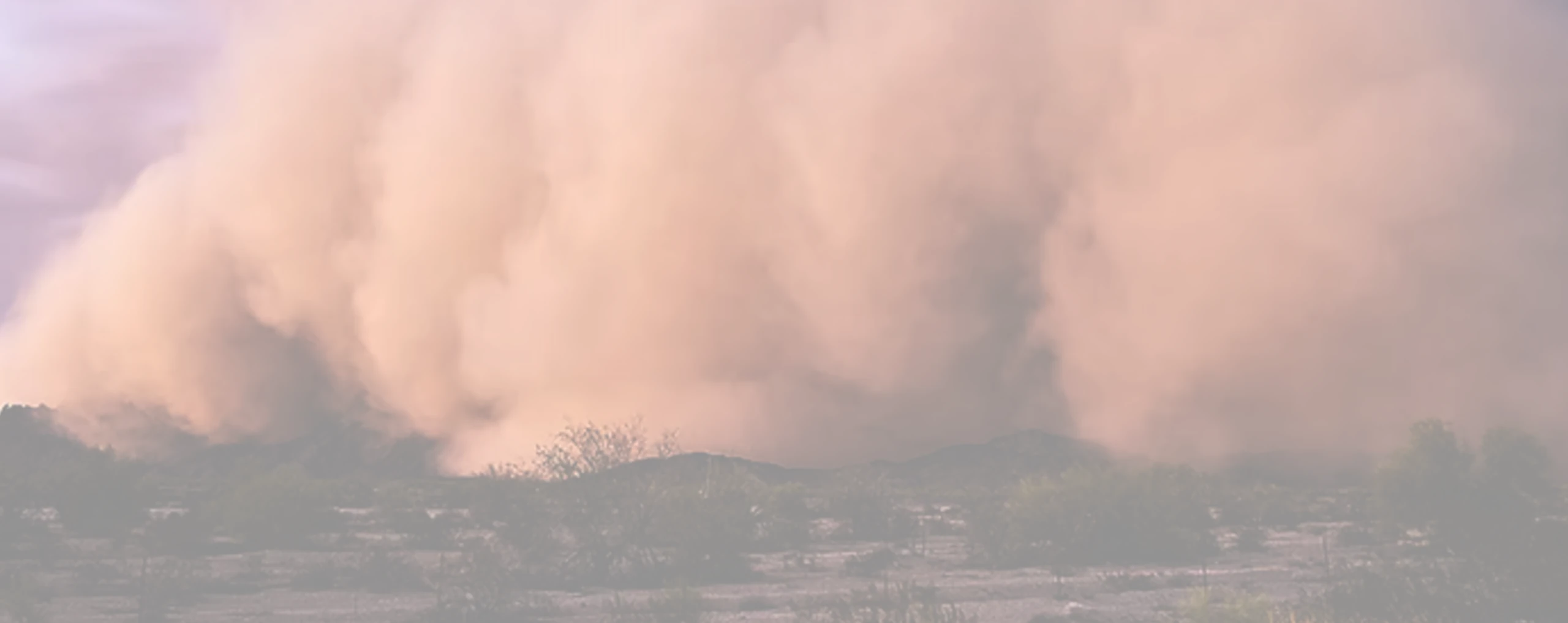a haboob over phoenix