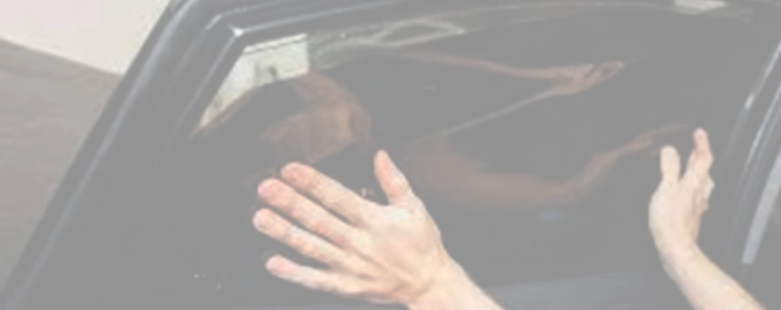 a car being tinted in tucson estates