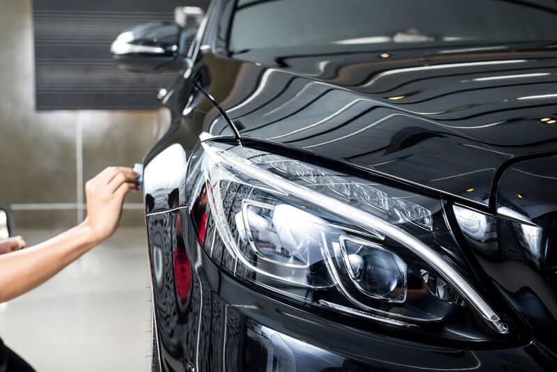 Paint Protection film being applied in Gilbert Arizona